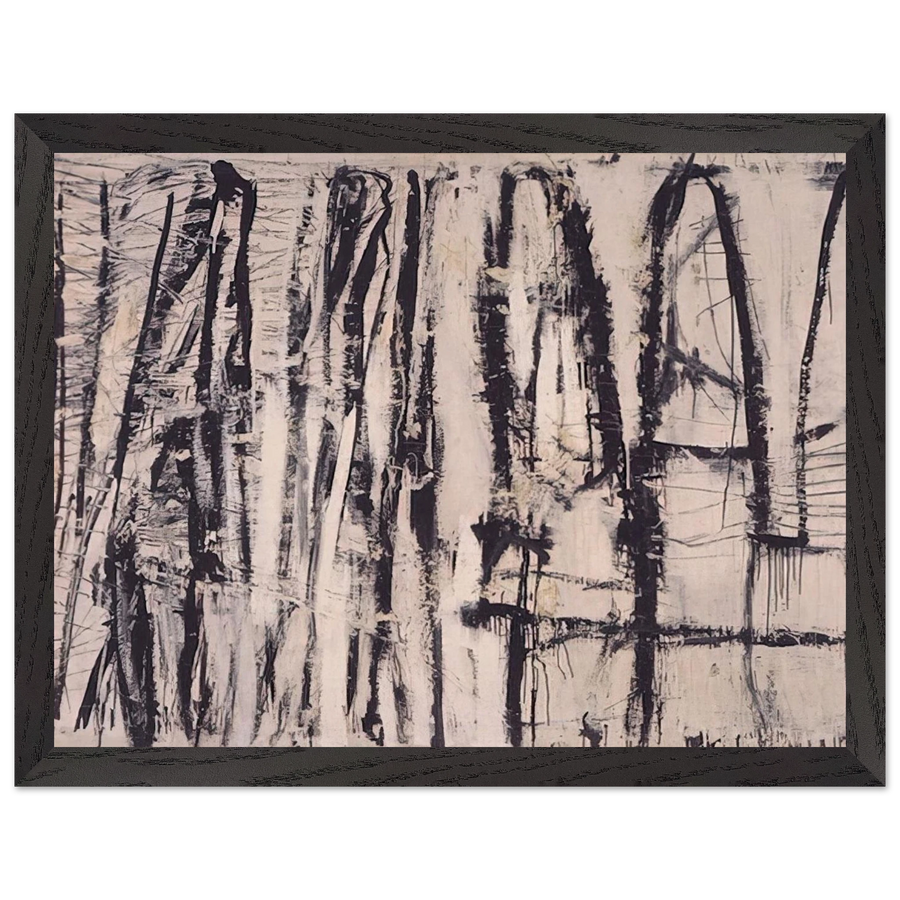 Quarzeat by Cy Twombly — Framed art print at Zephyeer