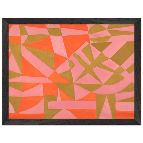 Flight of Colors - 1949 by Carmen Herrera — Framed art print at Zephyeer