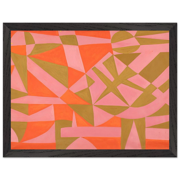 Flight of Colors - 1949 by Carmen Herrera — Framed art print at Zephyeer