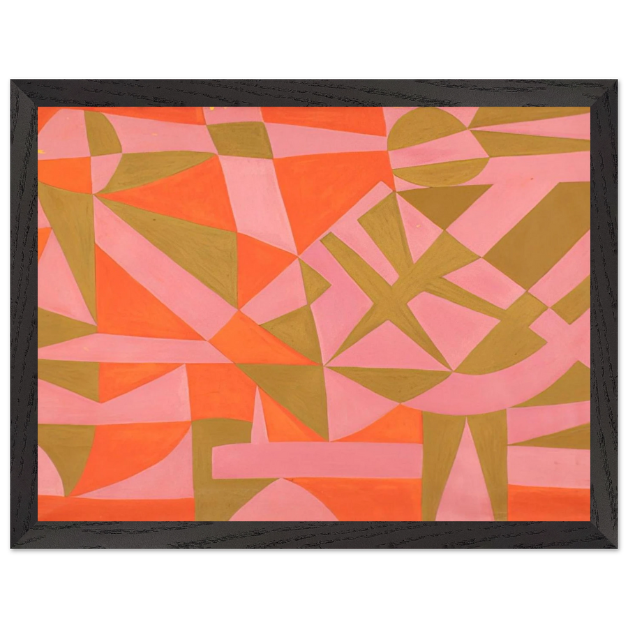 Flight of Colors - 1949 by Carmen Herrera — Framed art print at Zephyeer