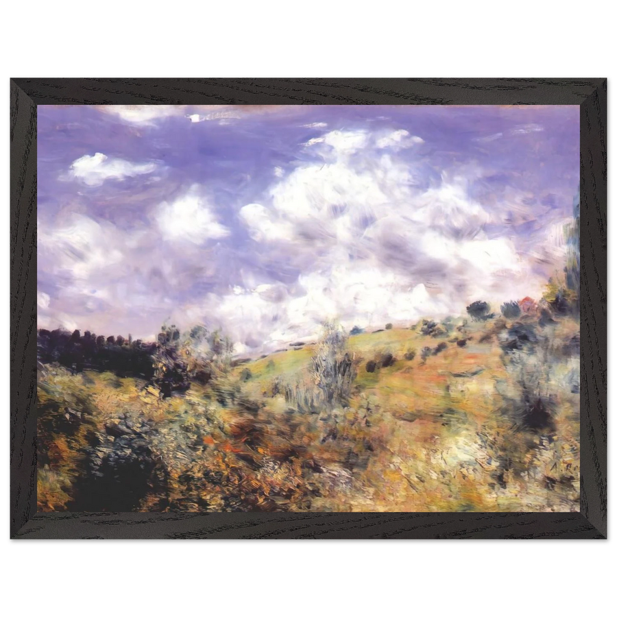 The Gust of Wind by Pierre-Auguste Renoir — Framed art print at Zephyeer
