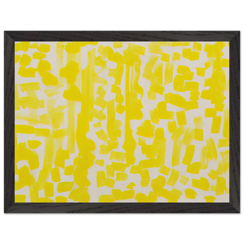 Yellow Painting - 1949 by Ad Reinhardt — Framed art print at Zephyeer