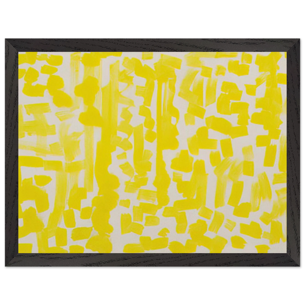 Yellow Painting - 1949 by Ad Reinhardt — Framed art print at Zephyeer