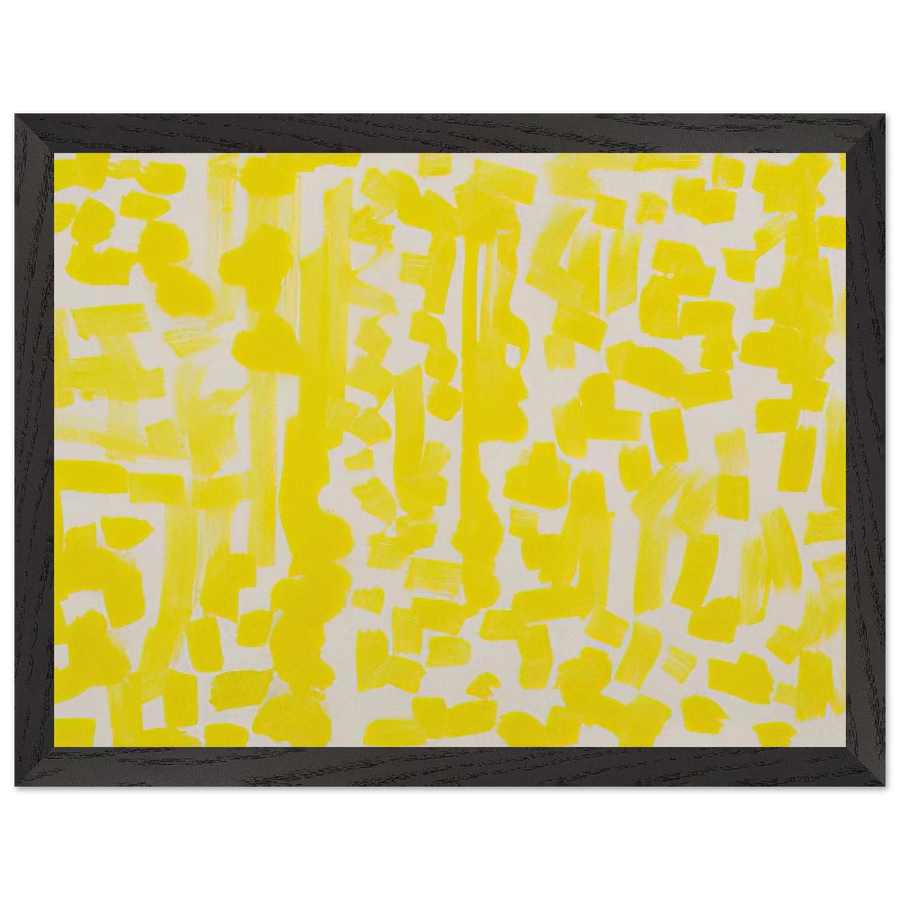 Yellow Painting - 1949 by Ad Reinhardt — Framed art print at Zephyeer