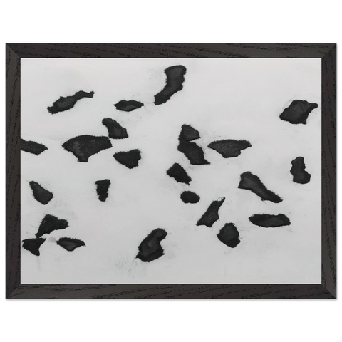 According to the Laws of Chance by Jean Arp — Framed art print at Zephyeer
