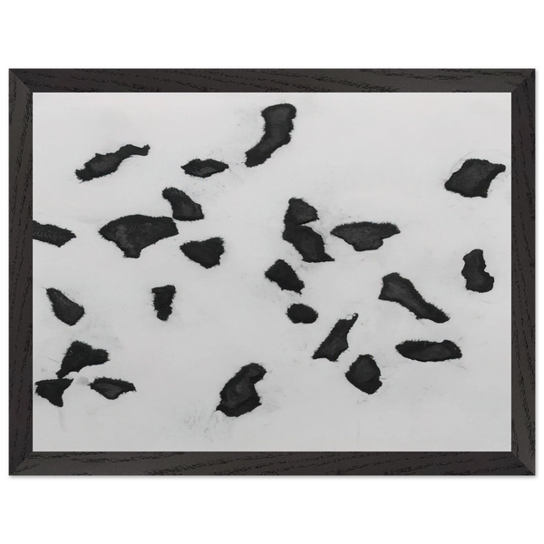 According to the Laws of Chance by Jean Arp — Framed art print at Zephyeer