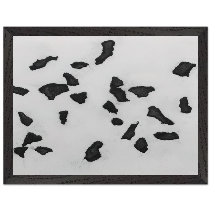 According to the Laws of Chance by Jean Arp — Framed art print at Zephyeer