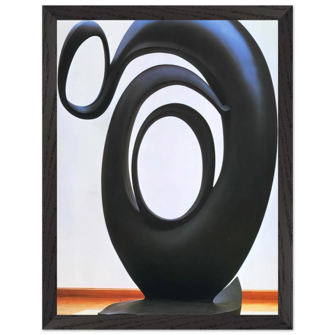 Abstraction by Georgia O'Keeffe — Framed art print at Zephyeer