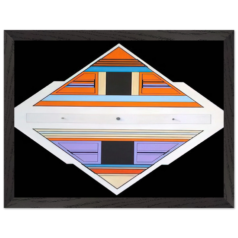 Elan - 1989 by Carmelo Arden Quin — Framed art print at Zephyeer