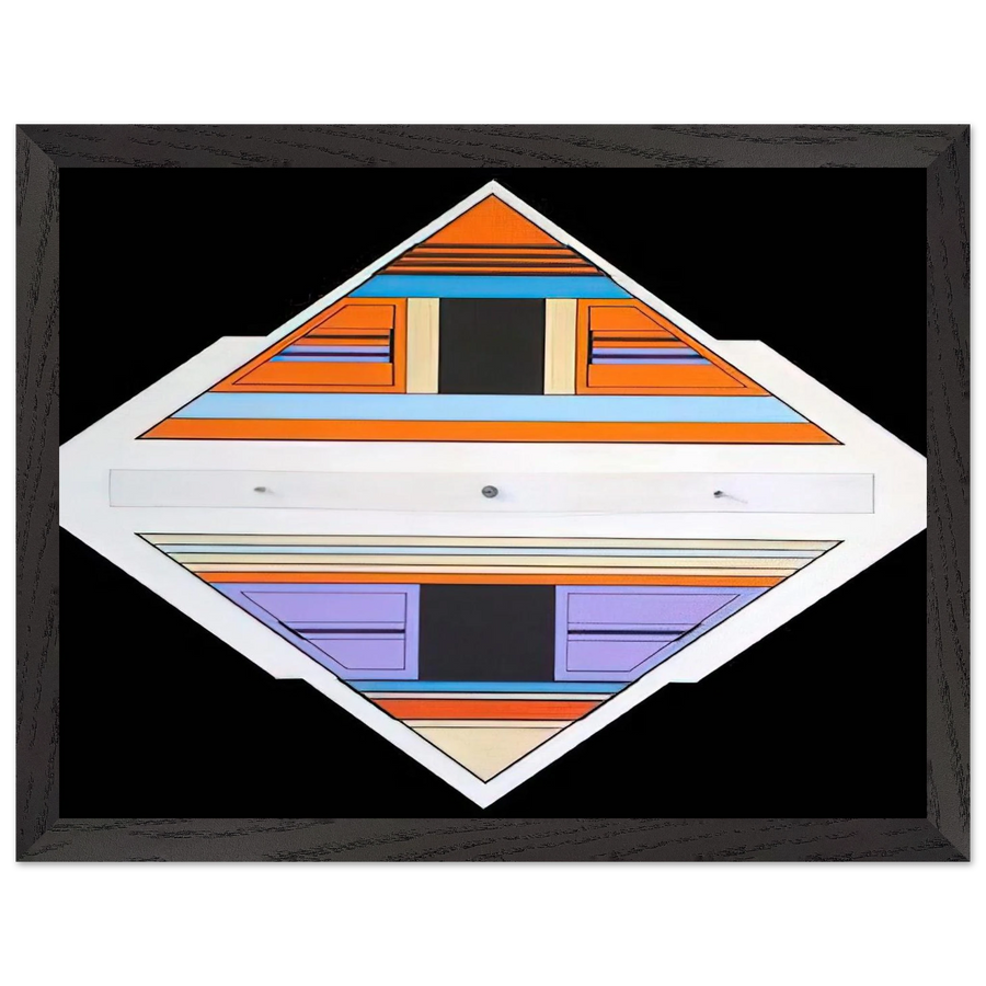 Elan - 1989 by Carmelo Arden Quin — Framed art print at Zephyeer