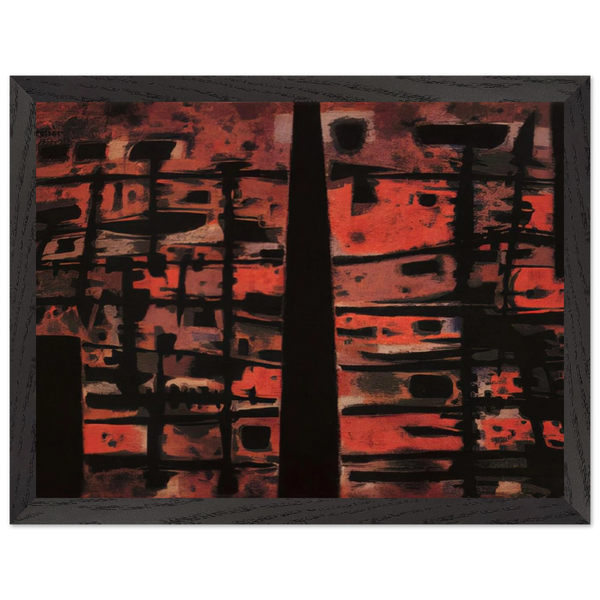 La Sixième Heure - 1958 by Alfred Manessier — Framed art print at Zephyeer