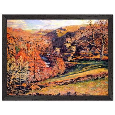 Madness Ravine, Crozant by Armand Guillaumin — Framed art print at Zephyeer
