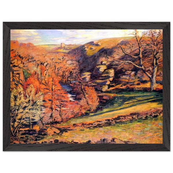 Madness Ravine, Crozant by Armand Guillaumin — Framed art print at Zephyeer