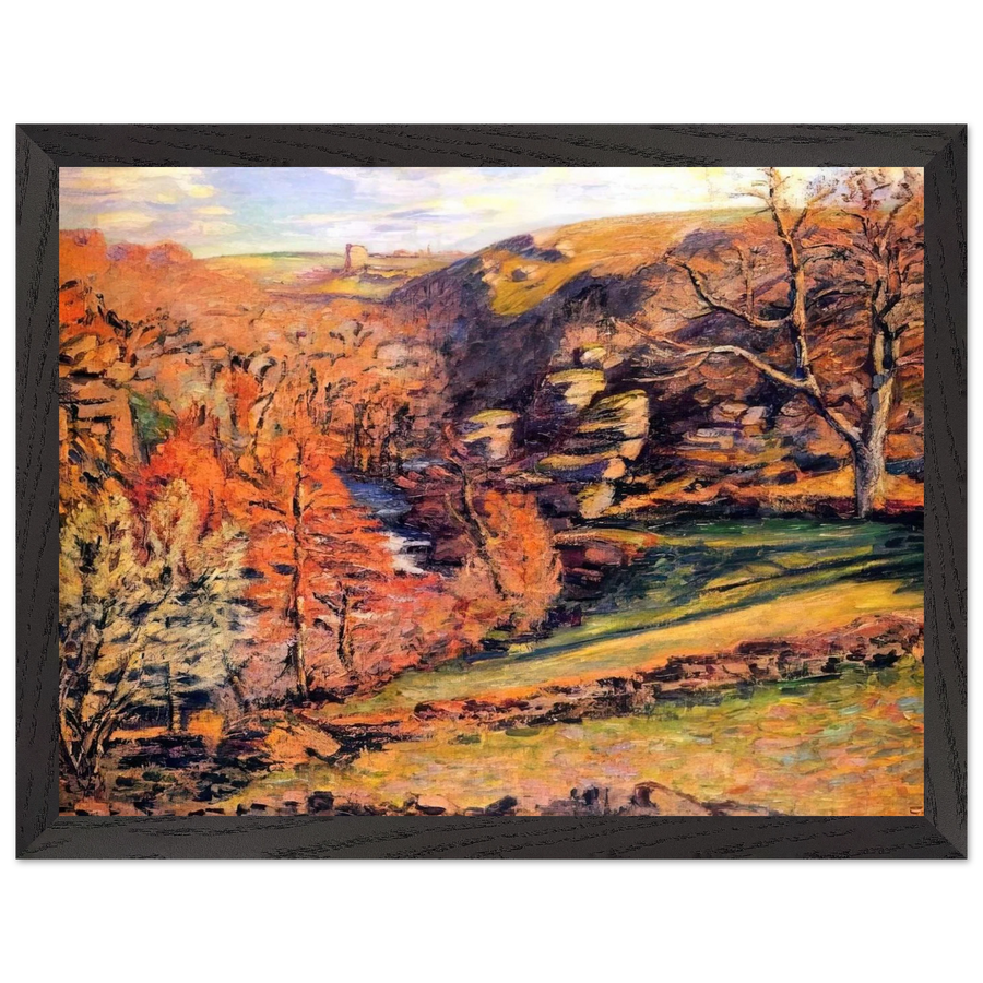 Madness Ravine, Crozant by Armand Guillaumin — Framed art print at Zephyeer