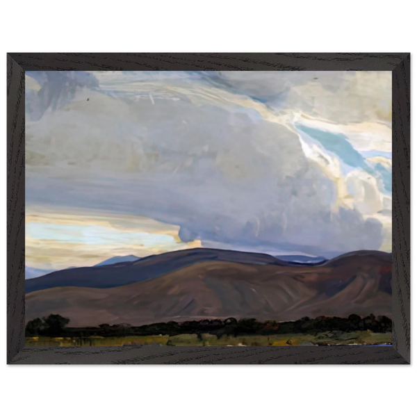 STORM FROM THE SIERRA 1937 by Maynard Dixon — Framed art print at Zephyeer