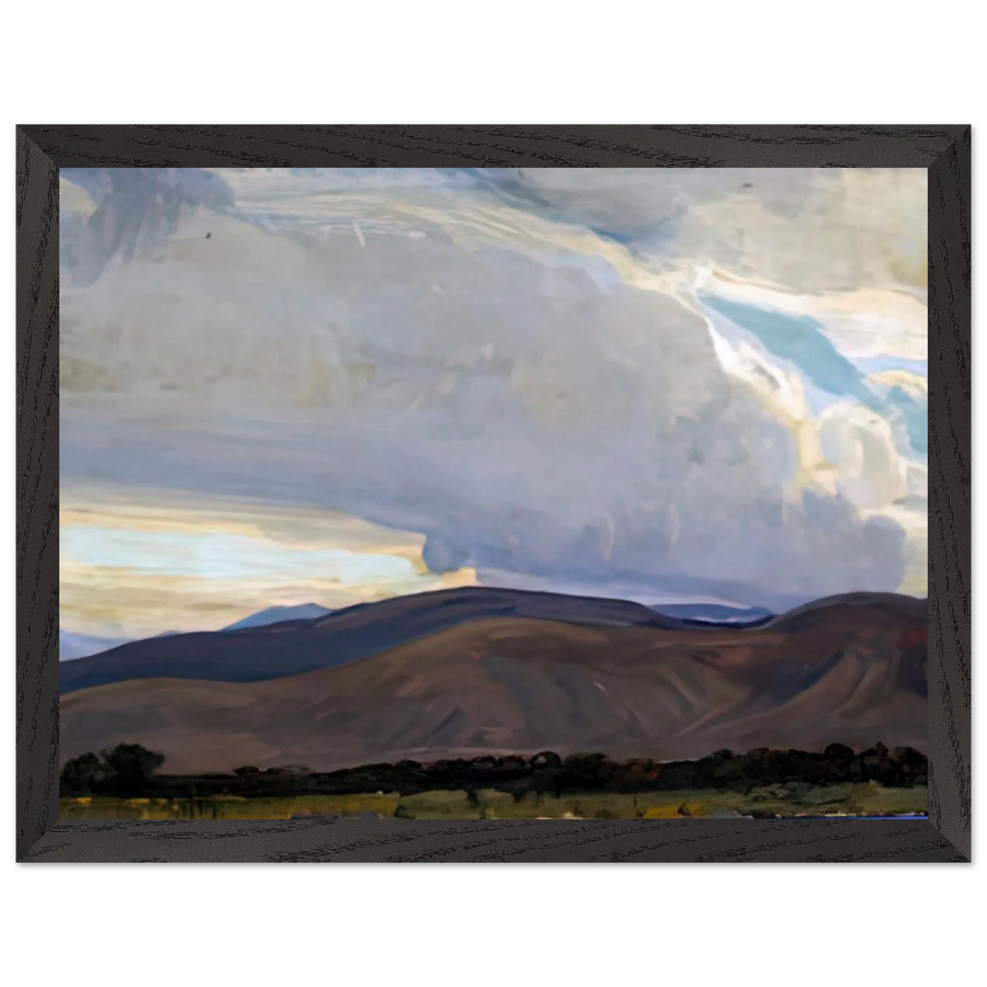 STORM FROM THE SIERRA 1937 by Maynard Dixon — Framed art print at Zephyeer