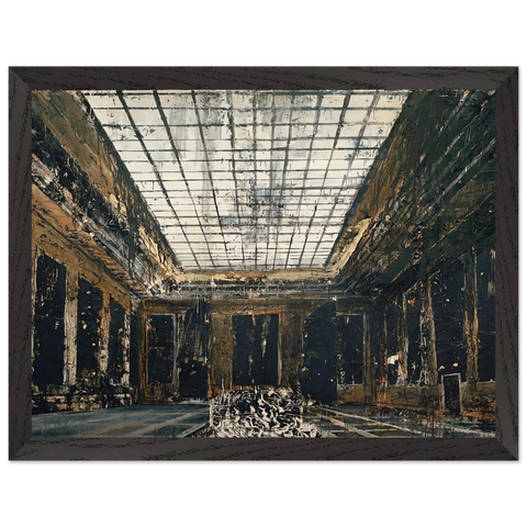 INTERIOR 1981 by Anselm Kiefer — Framed art print at Zephyeer