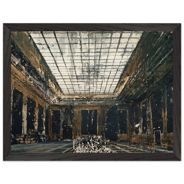 INTERIOR 1981 by Anselm Kiefer — Framed art print at Zephyeer