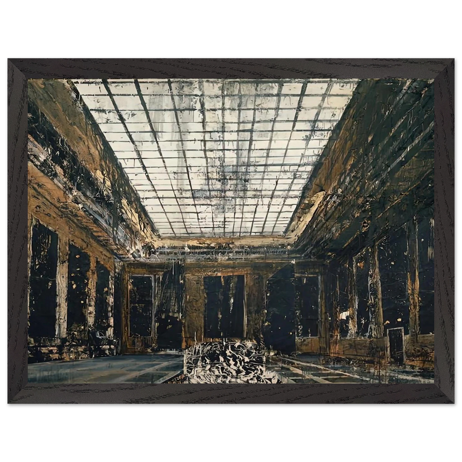 INTERIOR 1981 by Anselm Kiefer — Framed art print at Zephyeer
