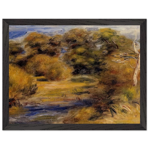 The Clearing by Pierre-Auguste Renoir — Framed art print at Zephyeer