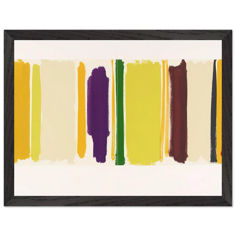 Untitled From The Shapes of Colour - 1978 by Patrick Heron — Framed art print at Zephyeer