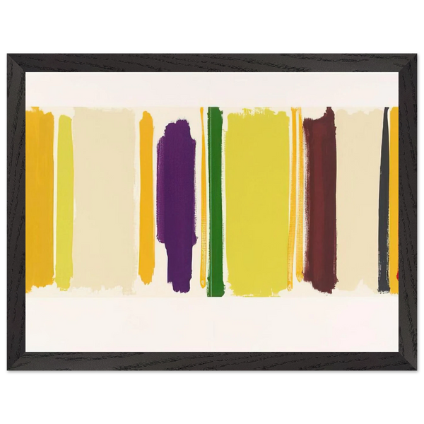 Untitled From The Shapes of Colour - 1978 by Patrick Heron — Framed art print at Zephyeer
