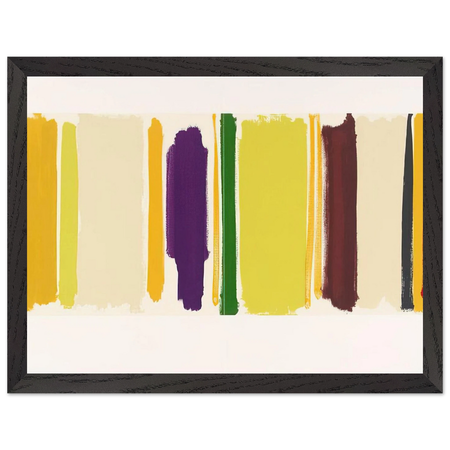 Untitled From The Shapes of Colour - 1978 by Patrick Heron — Framed art print at Zephyeer