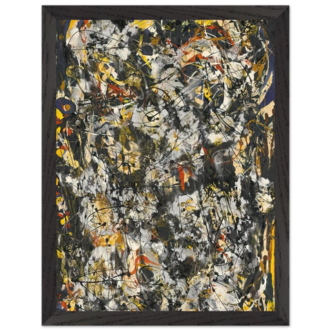 NUMBER 4 1951 by Jackson Pollock — Framed art print at Zephyeer