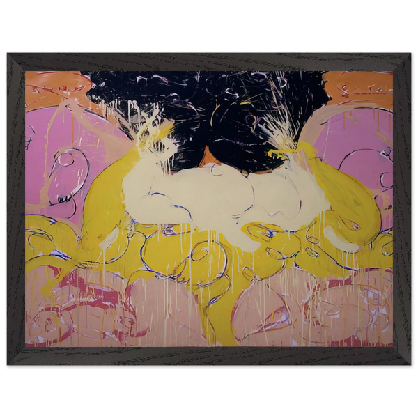 Untitled Drawing #3 - 1984 by Norman Bluhm — Framed art print at Zephyeer