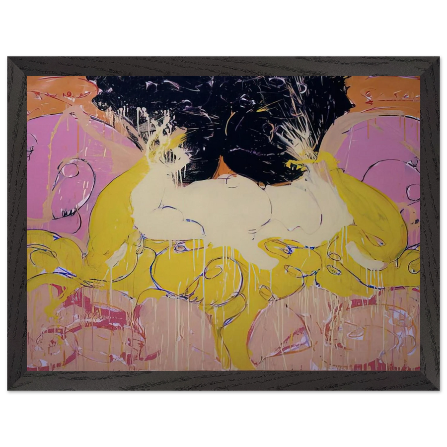 Untitled Drawing #3 - 1984 by Norman Bluhm — Framed art print at Zephyeer