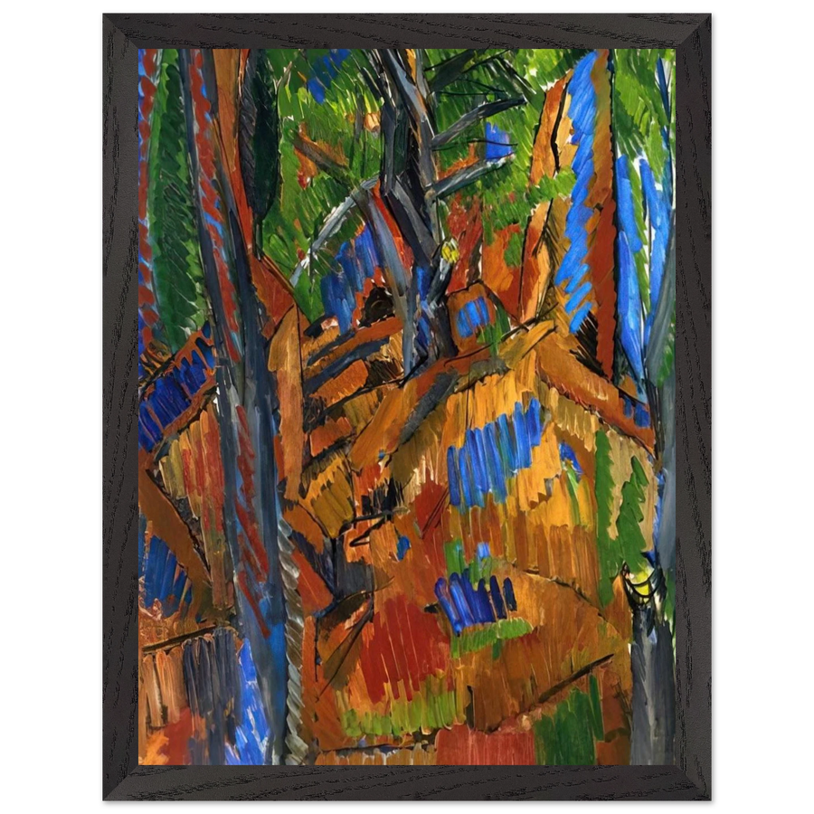 TREES 1913 by Raoul Dufy — Framed art print at Zephyeer
