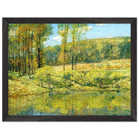 Spring, Navesink Highlands by Childe Hassam — Framed art print at Zephyeer
