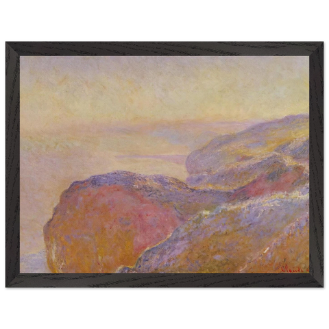 At Val-Saint-Nicolas near Dieppe in the Morning by Claude Monet — Framed art print at Zephyeer