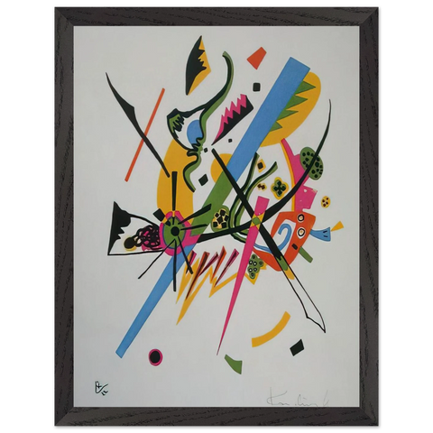 SMALL WORLDS 1922 by Wassily Kandinsky — Framed art print at Zephyeer