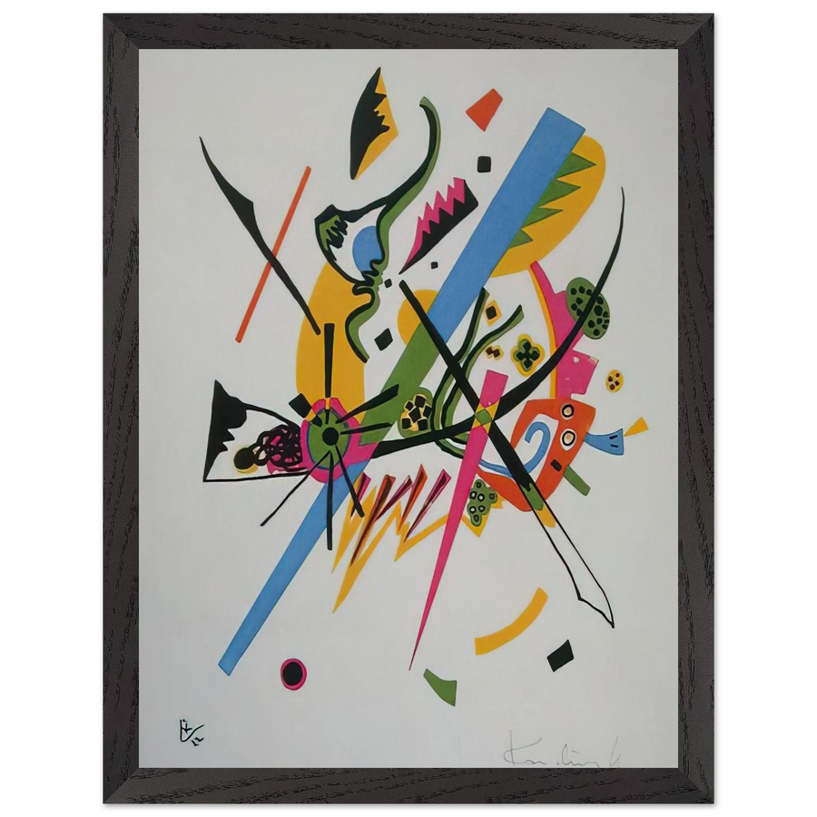 SMALL WORLDS 1922 by Wassily Kandinsky — Framed art print at Zephyeer