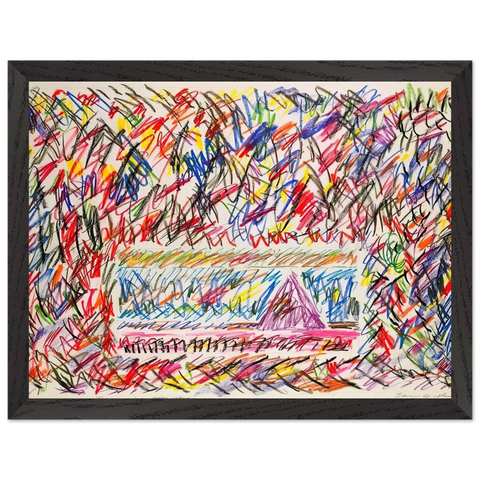 Coffee Thyme by Sam Gilliam — Framed art print at Zephyeer