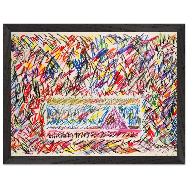 Coffee Thyme by Sam Gilliam — Framed art print at Zephyeer