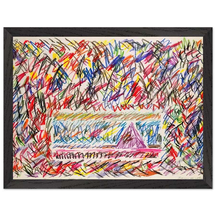 Coffee Thyme by Sam Gilliam — Framed art print at Zephyeer