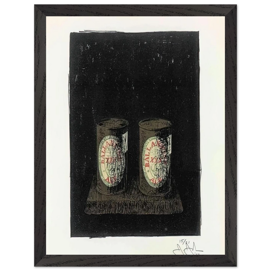 ALE CANS 1964 1 by Jasper Johns — Framed art print at Zephyeer