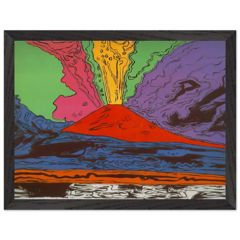 Vesuvius by Andy Warhol — Framed art print at Zephyeer