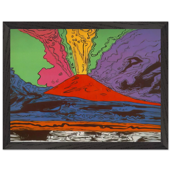Vesuvius by Andy Warhol — Framed art print at Zephyeer