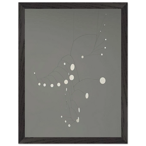 SNOW FLURRY 1948 by Alexander Calder — Framed art print at Zephyeer