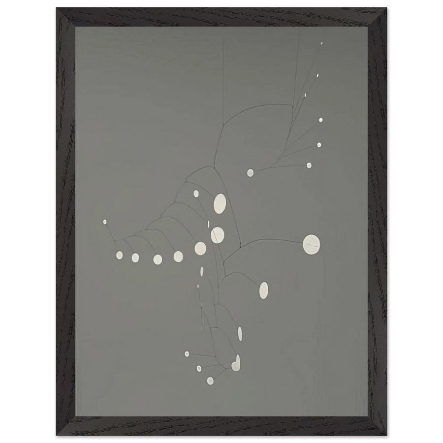 SNOW FLURRY 1948 by Alexander Calder — Framed art print at Zephyeer