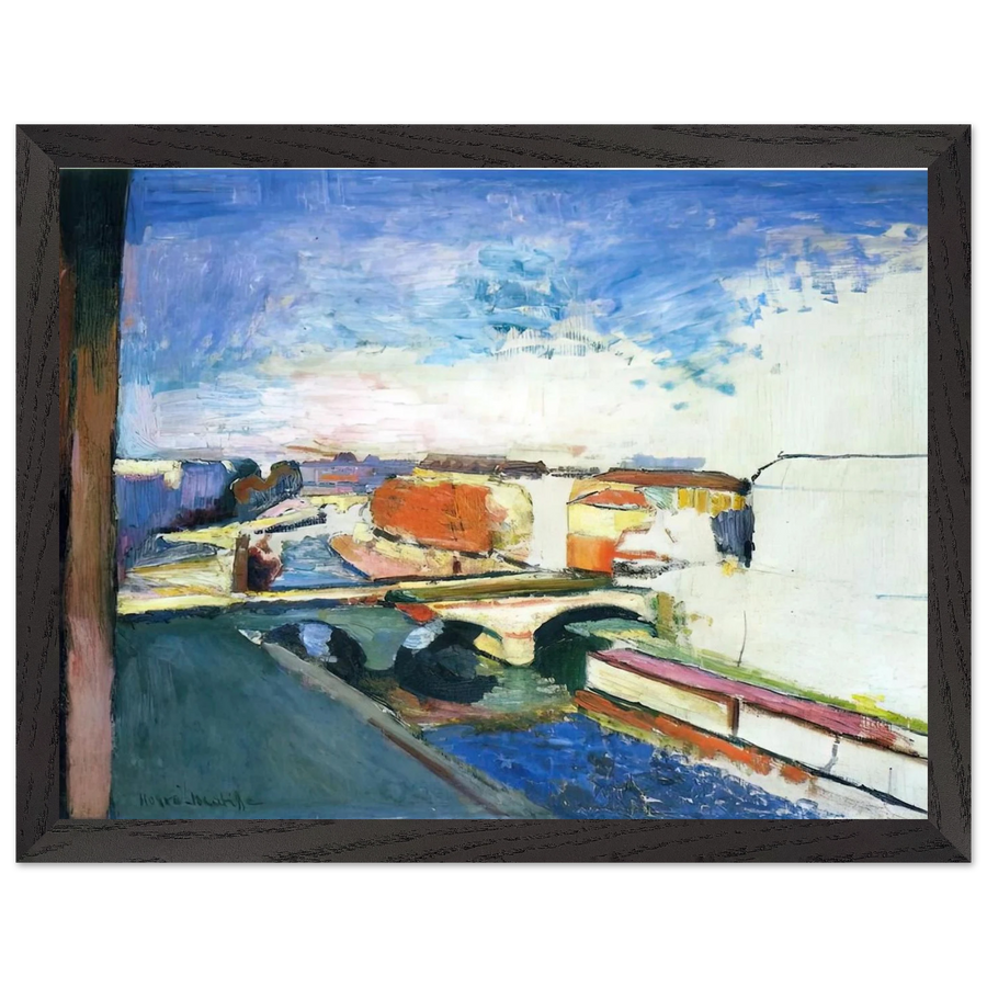 PONT SAINT MICHEL IN PARIS by Henri Matisse — Framed art print at Zephyeer
