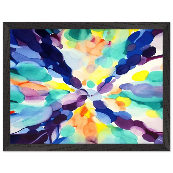 Lavender High by Alice Baber — Framed art print at Zephyeer