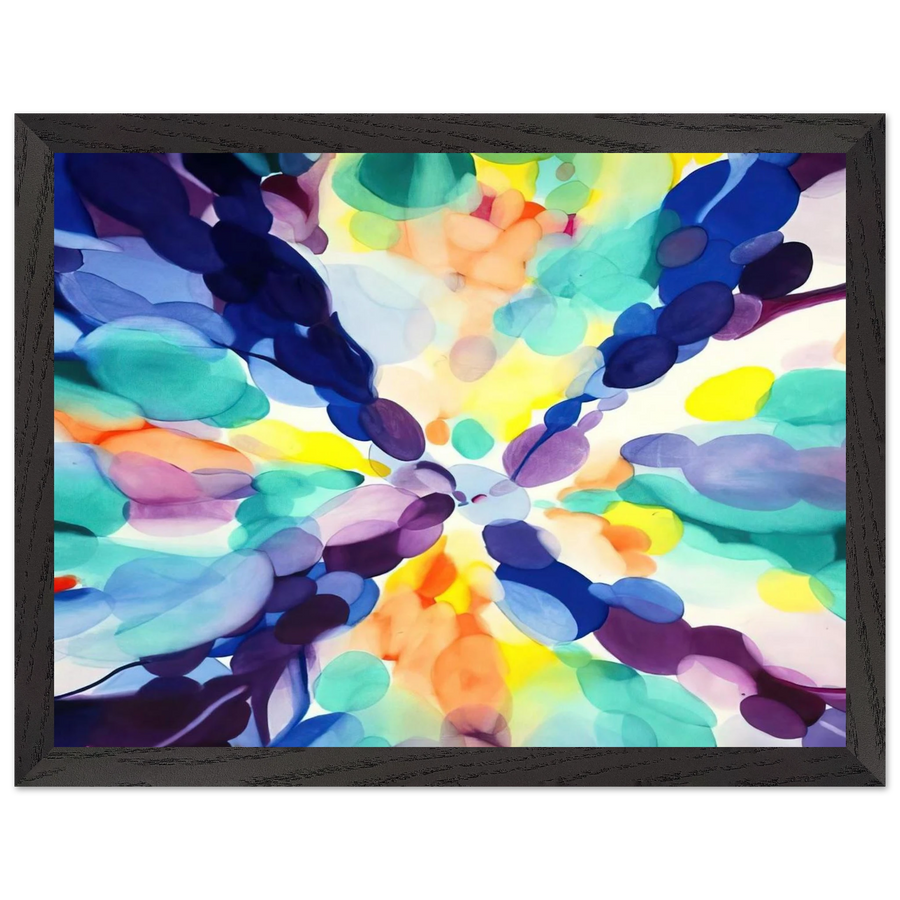 Lavender High by Alice Baber — Framed art print at Zephyeer