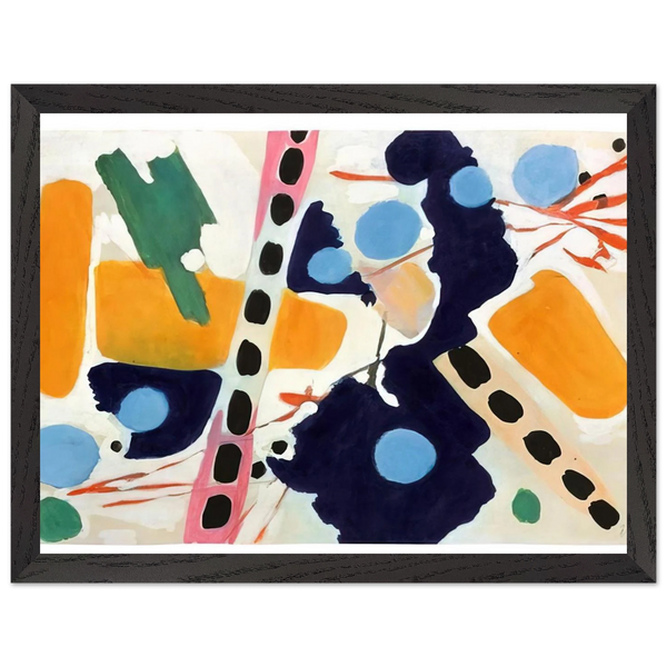 Untitled - 1954 by Ernst Wilhelm Nay — Framed art print at Zephyeer