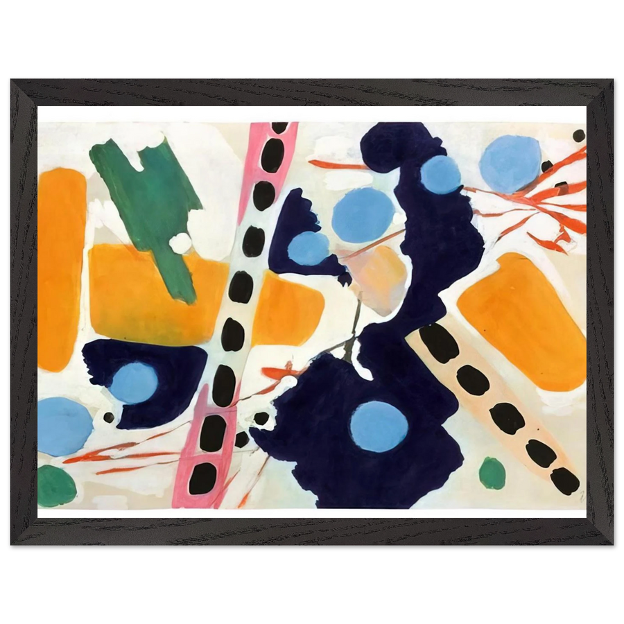 Untitled - 1954 by Ernst Wilhelm Nay — Framed art print at Zephyeer
