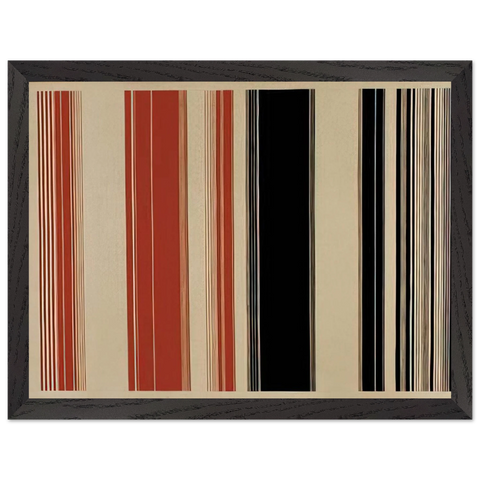 Algeria - 1982 by Gene Davis — Framed art print at Zephyeer
