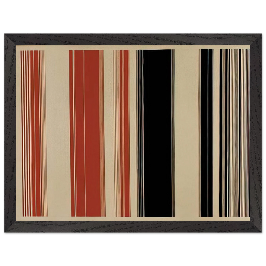 Algeria - 1982 by Gene Davis — Framed art print at Zephyeer